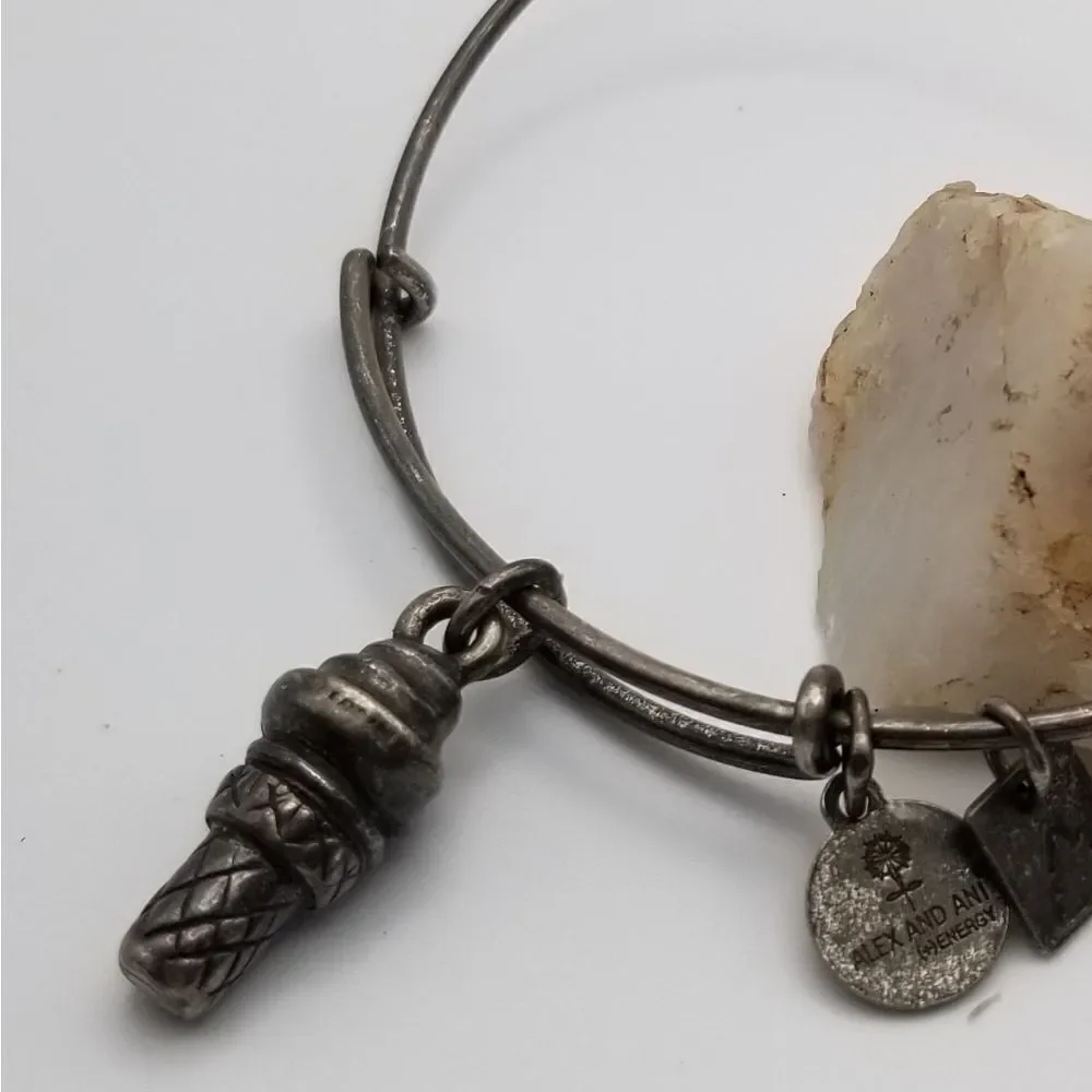 Alex and ani energy bracelet ice cream summer. B539
